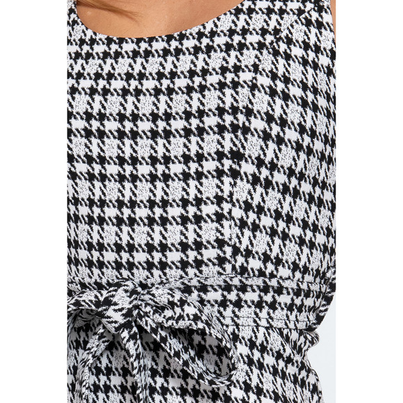 Jacquard Bengaline Dress - Picture 4 of 8